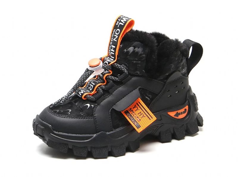 London Unisex Varme Sneaker Til Børn - Sort