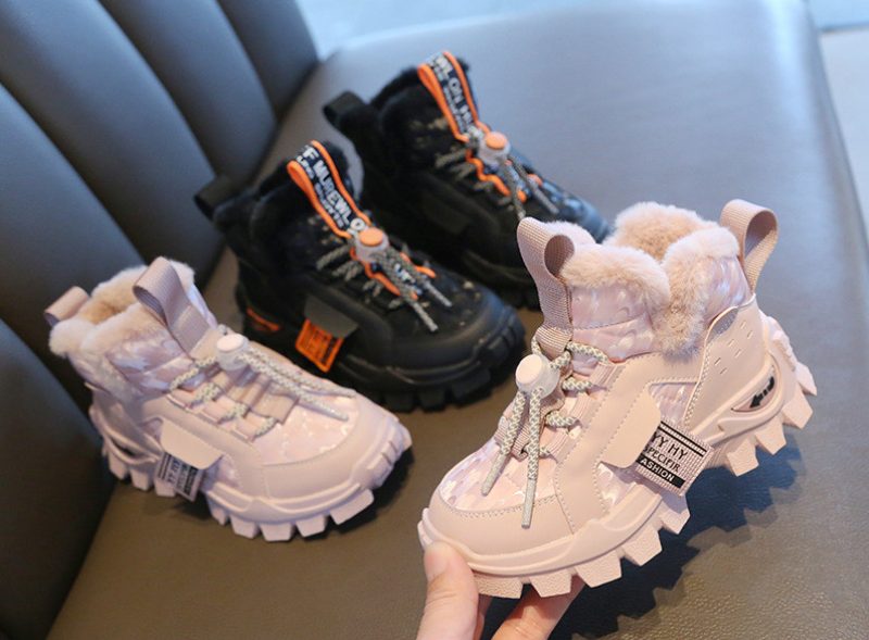 London Unisex Varme Sneaker Til Børn - Sort