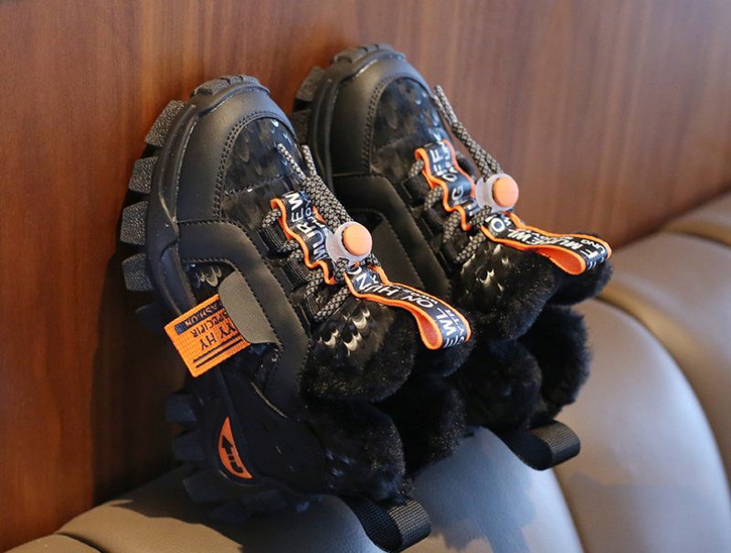 London Unisex Varme Sneaker Til Børn - Sort