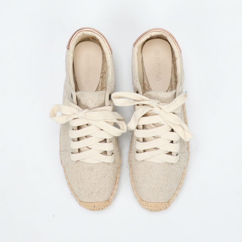 Loreana Hemp Espadriller Til Kvinder - Beige