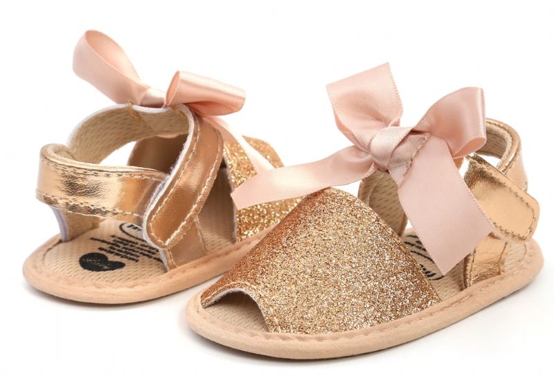 Lorena Babypigers Flade Sandaler - Guld