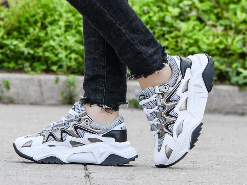 Loreto Walking Fashion Sneaker Til Kvinder - Gul