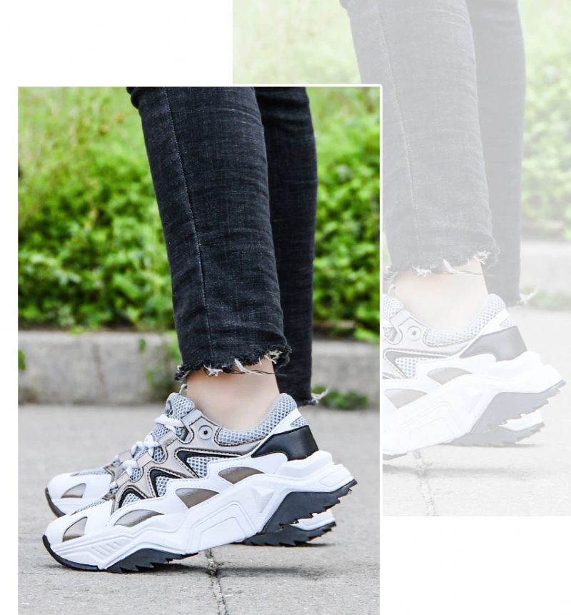 Loreto Walking Fashion Sneaker Til Kvinder - Gul