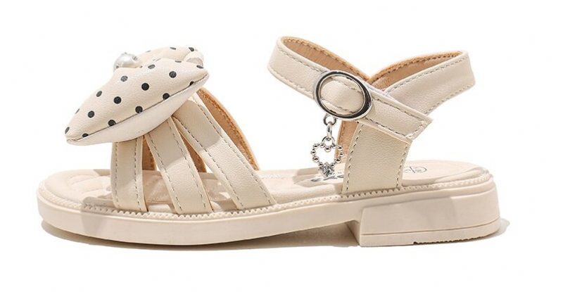 Lorraine Pigekjole Sandal - Beige