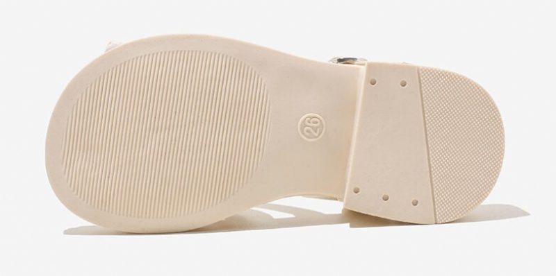 Lorraine Pigekjole Sandal - Beige