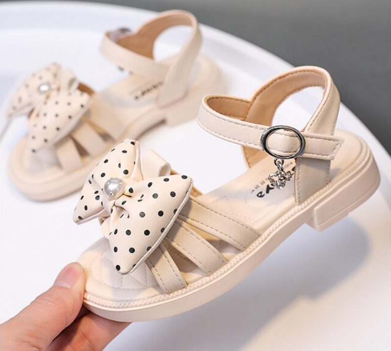 Lorraine Pigekjole Sandal - Beige