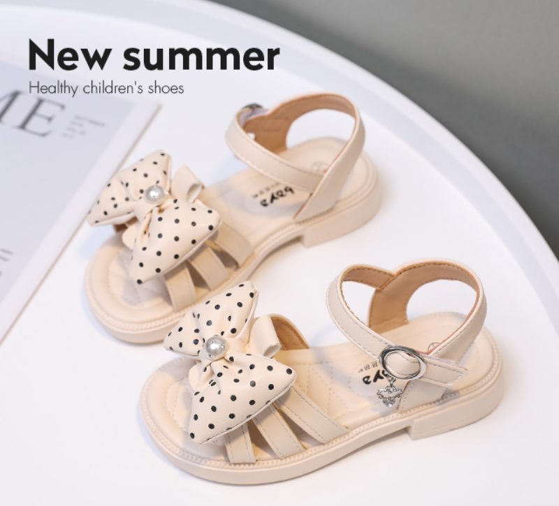 Lorraine Pigekjole Sandal - Beige