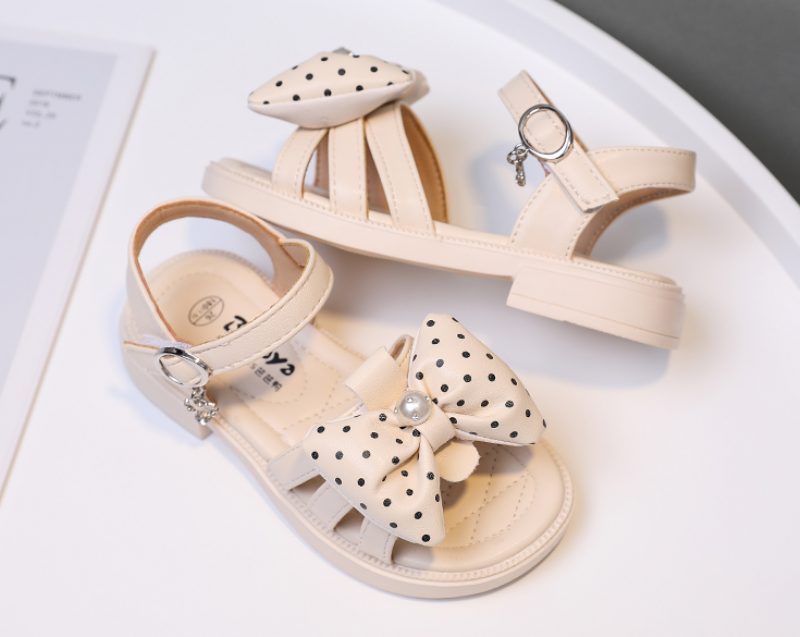 Lorraine Pigekjole Sandal - Beige
