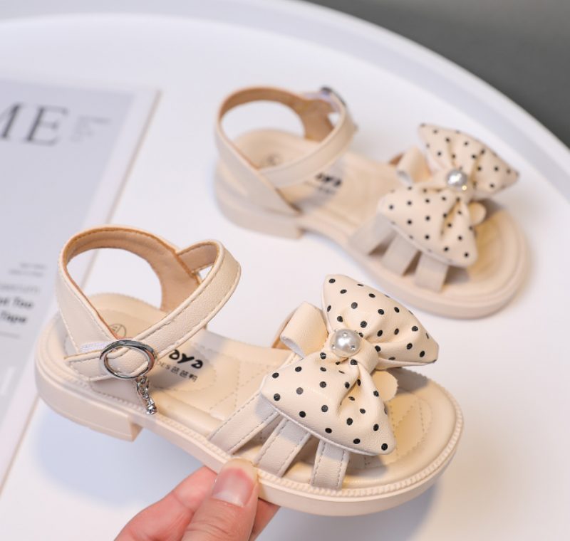 Lorraine Pigekjole Sandal - Beige