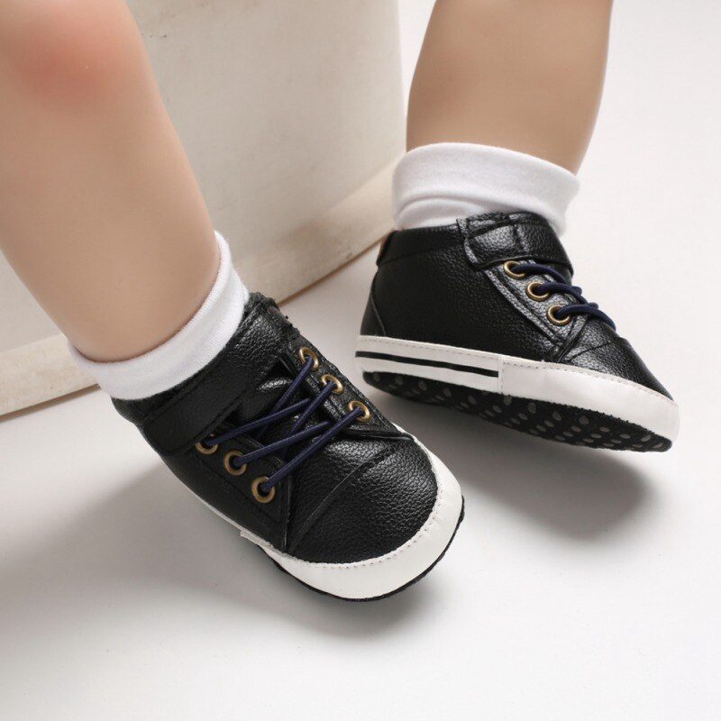 Lotero Baby-drengesneakers - Brun