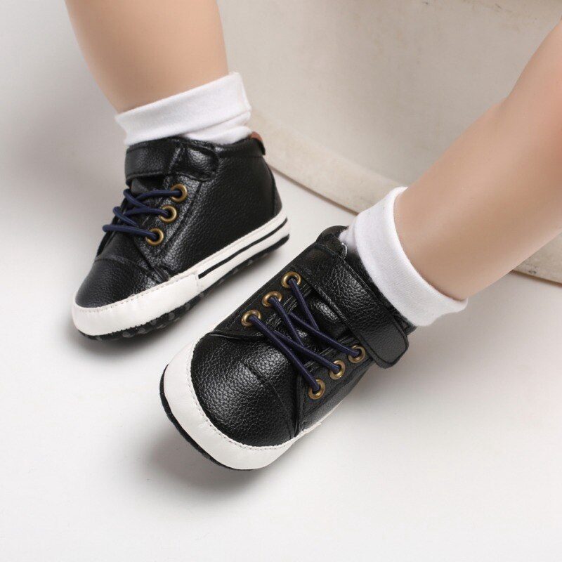 Lotero Baby-drengesneakers - Brun