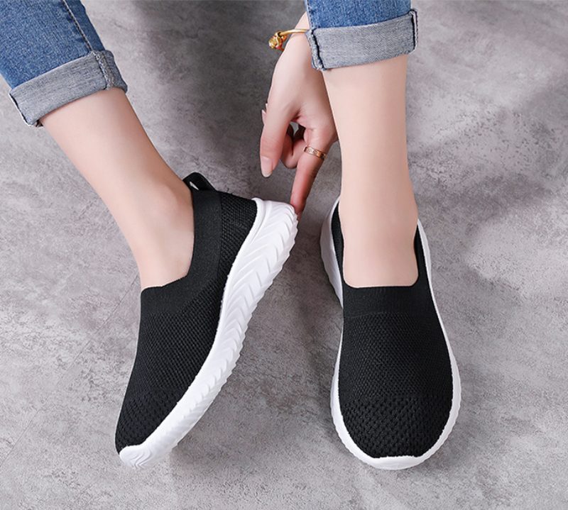 Luar Slip-on Walking Sko Til Kvinder - Pink