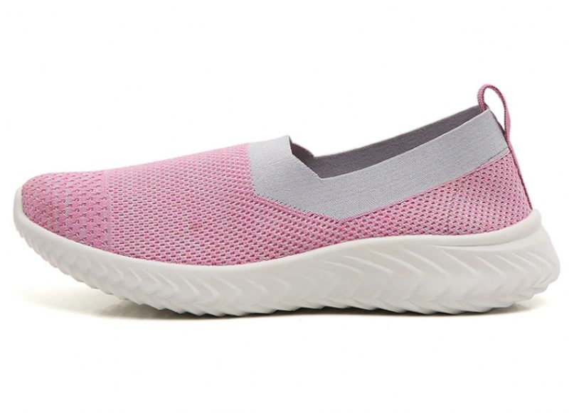 Luar Slip-on Walking Sorte Sko Til Kvinder - Sort