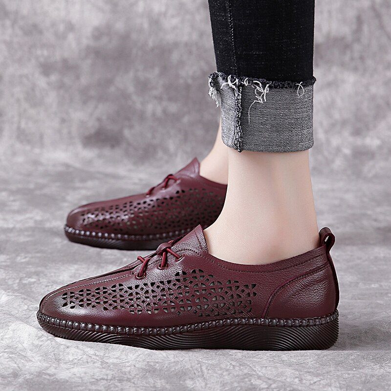 Luca Dame Loafer Sko - Sort Hul