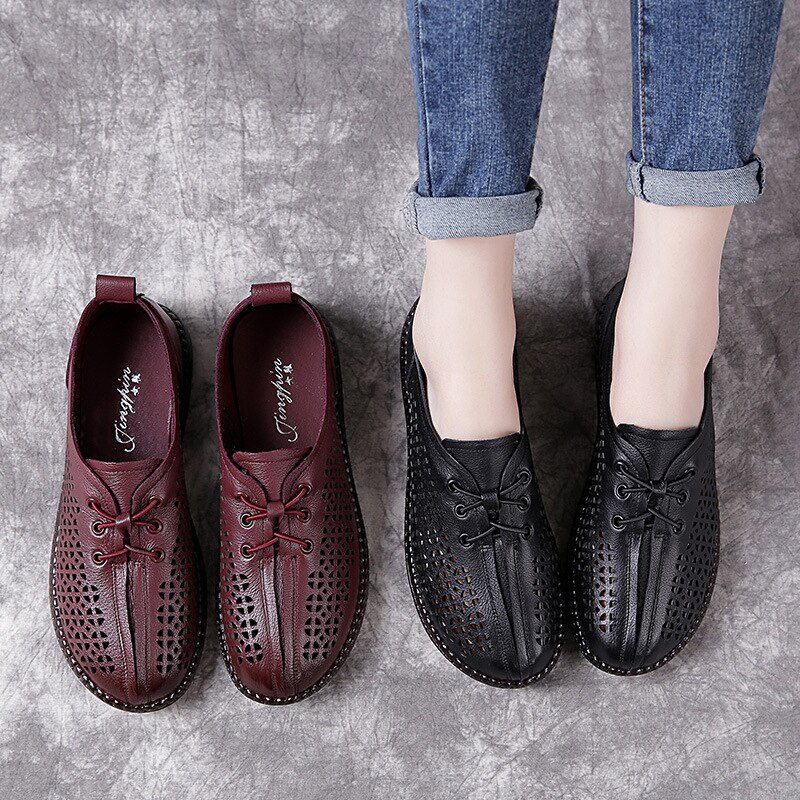 Luca Dame Loafer Sko - Sort Hul