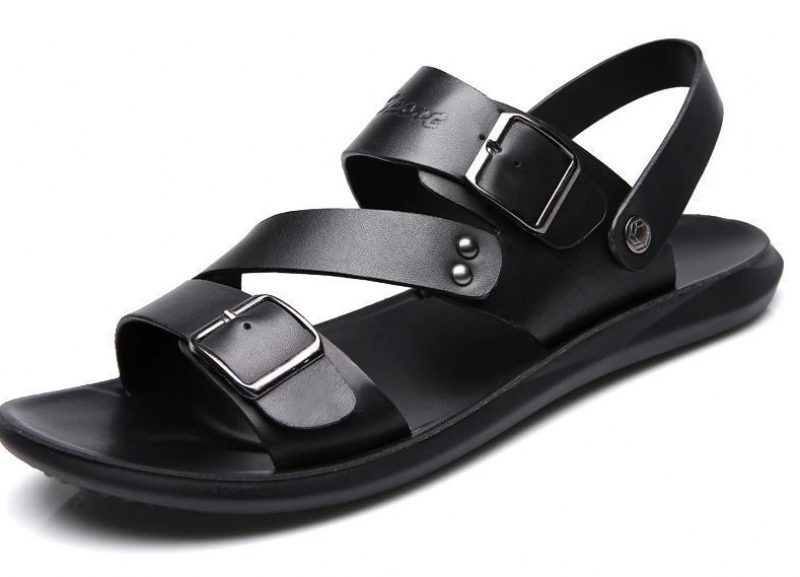 Lucario Udendørs Sandal Til Mænd - Sort