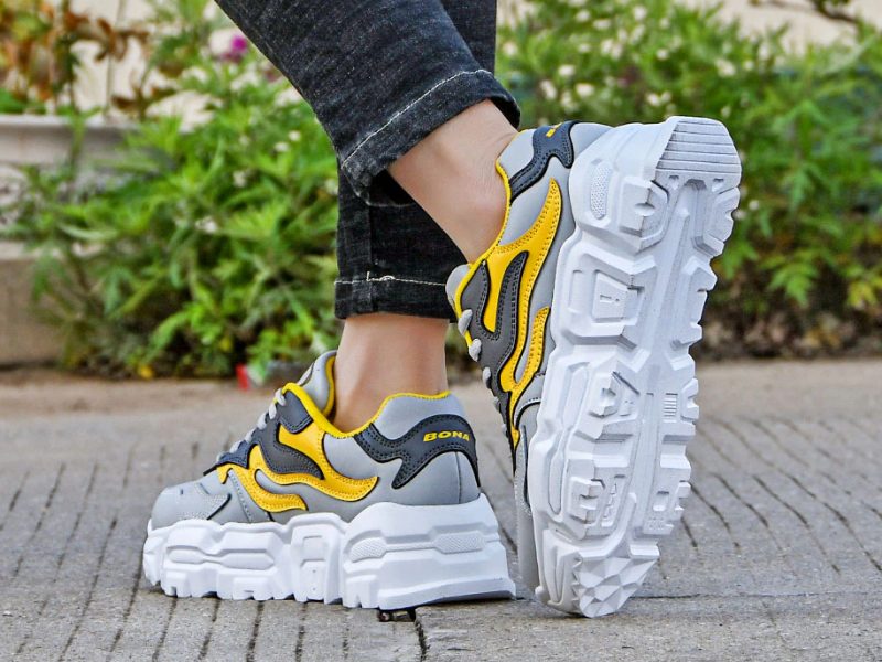 Luchi Komfortabel Platform Sneaker Til Kvinder - Pink