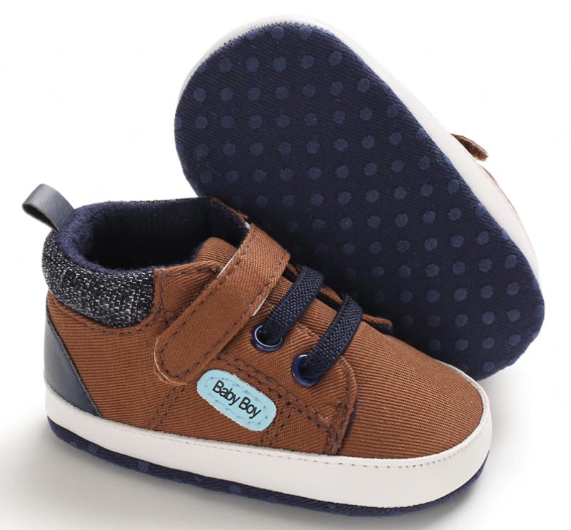 Lucian Baby Drenge Afslappede Sneakers - Grå