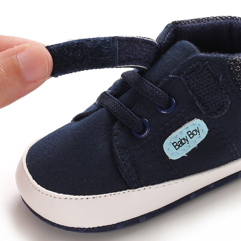 Lucian Baby Drenge Afslappede Sneakers - Grå
