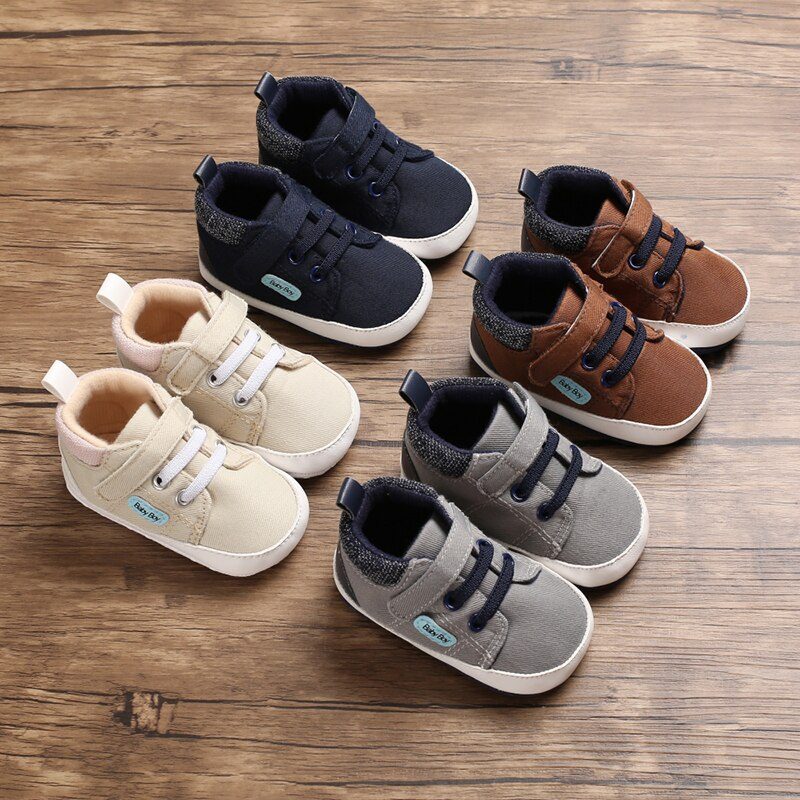 Lucian Baby Drenge Afslappede Sneakers - Grå