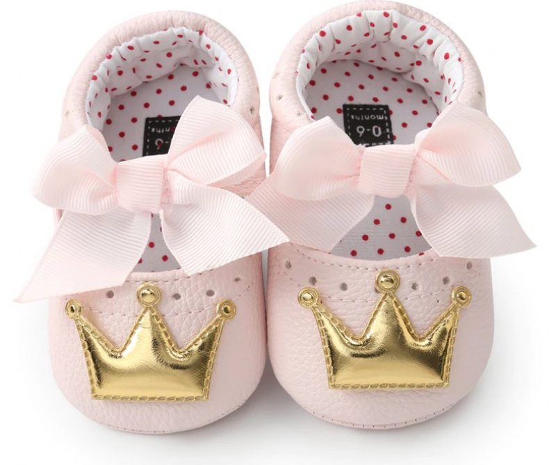 Luciana Baby Piges Flade Sko - Guld