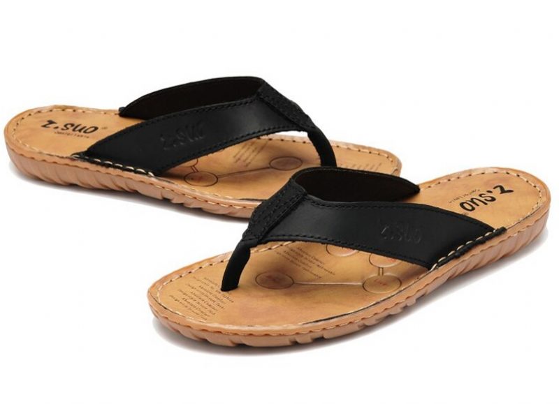 Luciano Sommerflip-flops Til Mænd - Sort