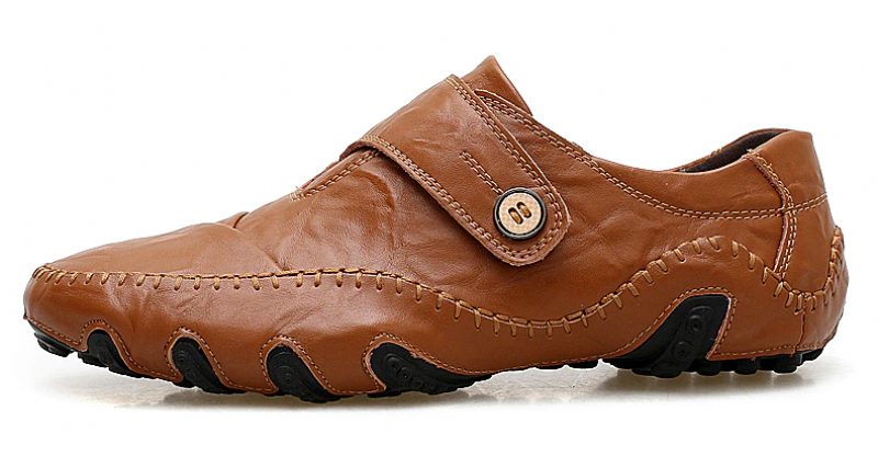 Lucky Loafers Fritidssko Til Mænd - Brun