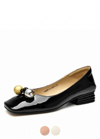Lucrecia Laklæder Flat Loafer Sko