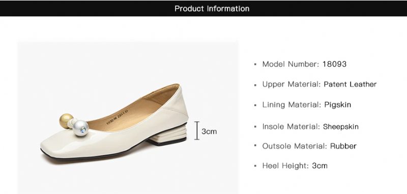 Lucrecia Laklæder Flat Loafer Sko - Sort
