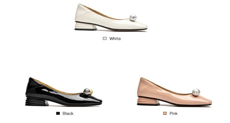 Lucrecia Laklæder Flat Loafer Sko - Sort