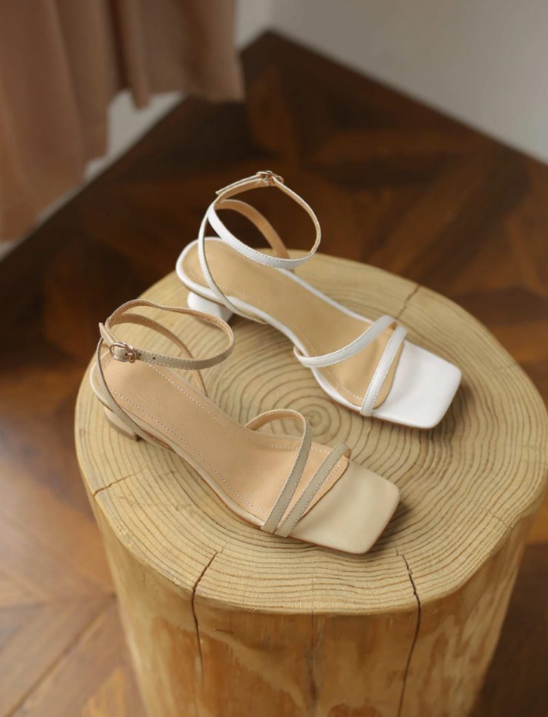Lucrecia Sandal Til Kvinder - Abrikos