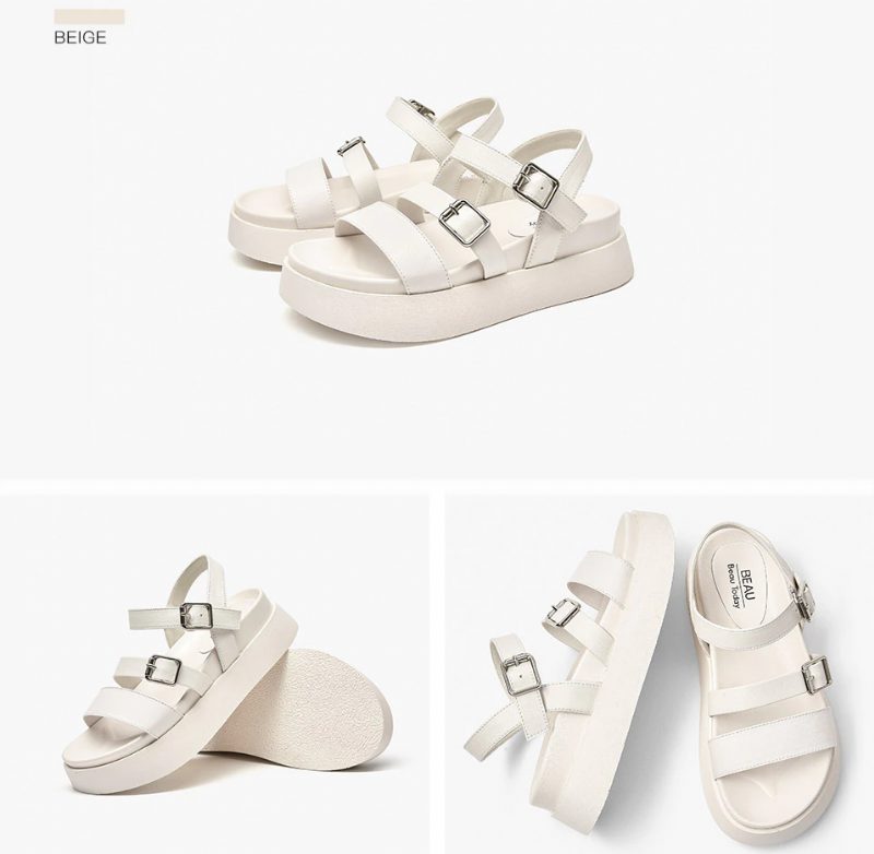 Lucy Damesandaler - Beige