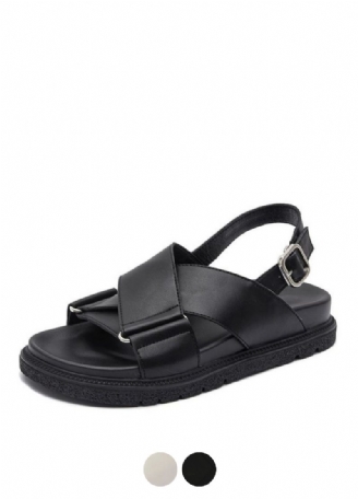 Lucy Platform Spænde Flad Sandal Til Kvinder