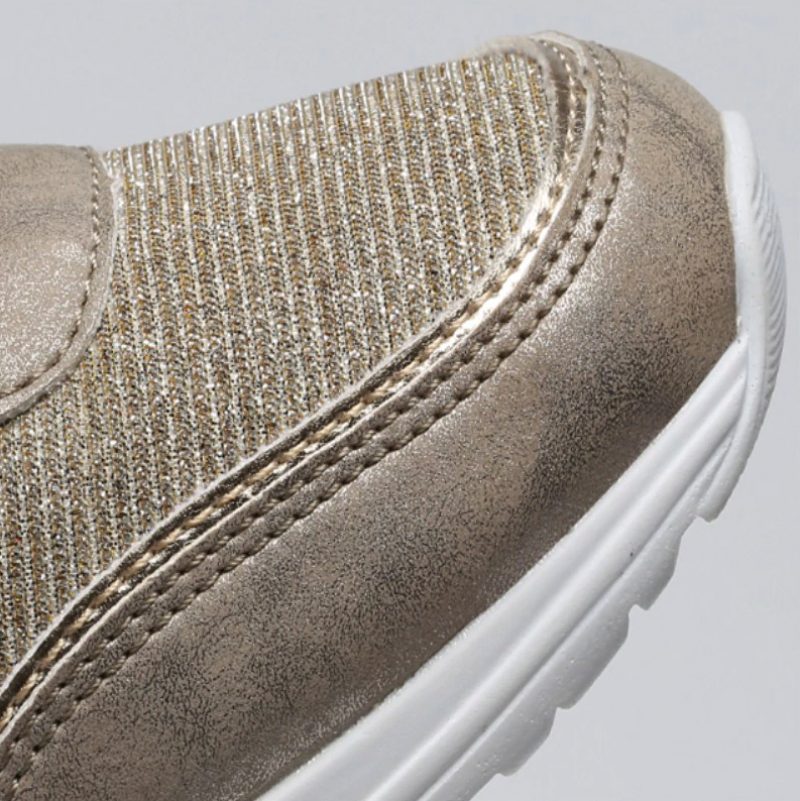 Lucy Wedges Sneakers Til Kvinder - Guld