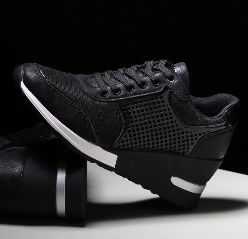 Lucy Wedges Sneakers Til Kvinder - Guld
