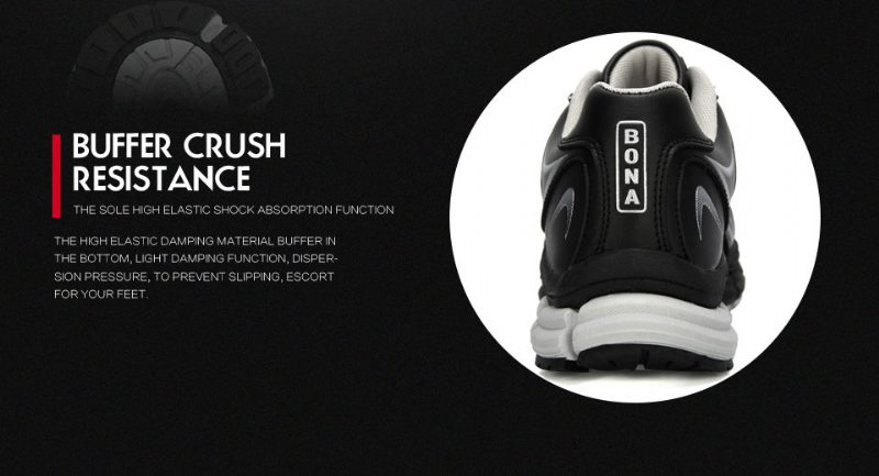 Luie Casual Sneakers Til Mænd - Sort