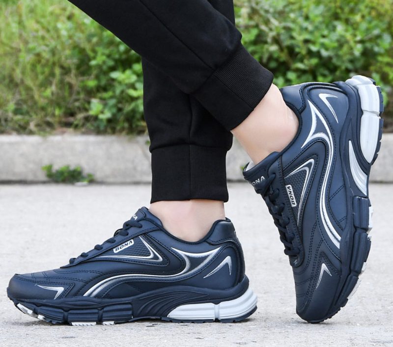 Luie Casual Sneakers Til Mænd - Sort