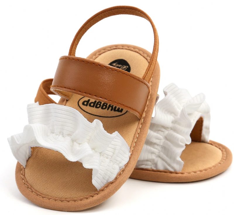 Luisa Babypigers Afslappede Sandal - Brun