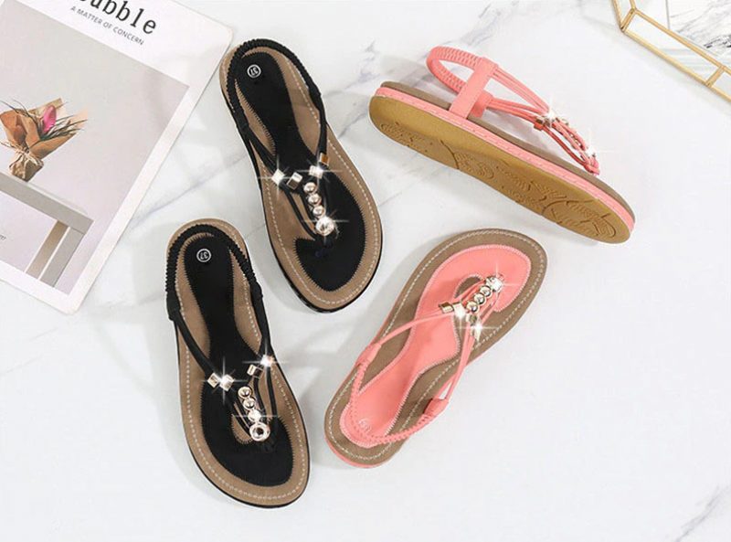 Luisa Behagelig Sommersandal Til Kvinder - Pink