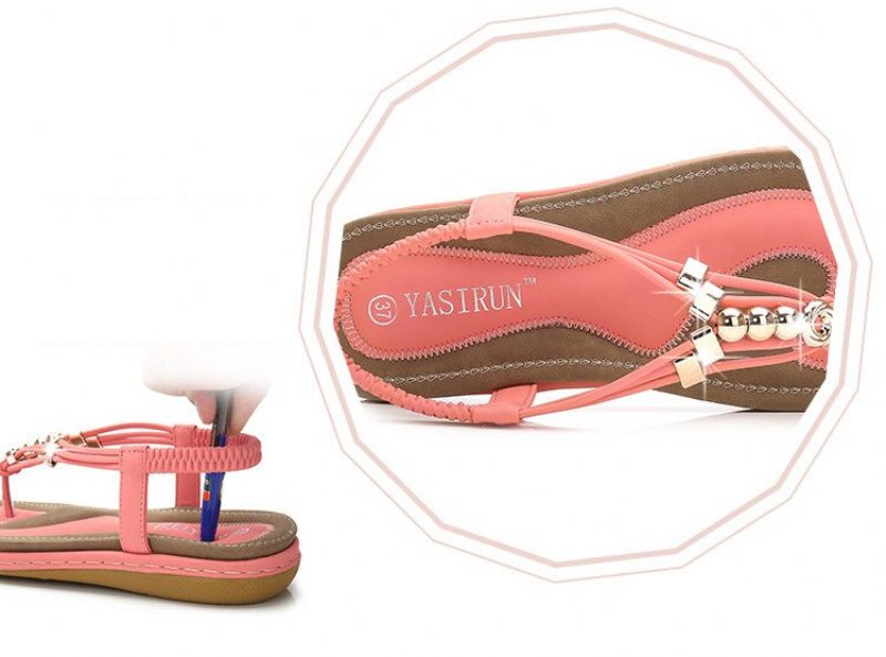 Luisa Behagelig Sommersandal Til Kvinder - Pink