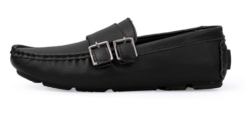 Luken Loafers Dress Sko Til Mænd - Sort