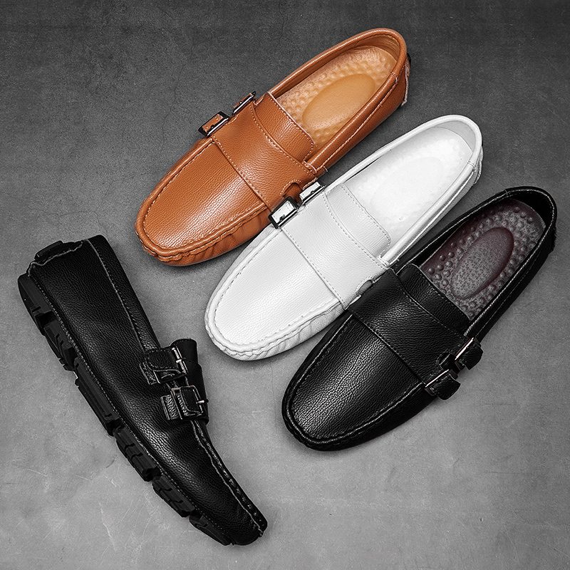 Luken Loafers Dress Sko Til Mænd - Sort