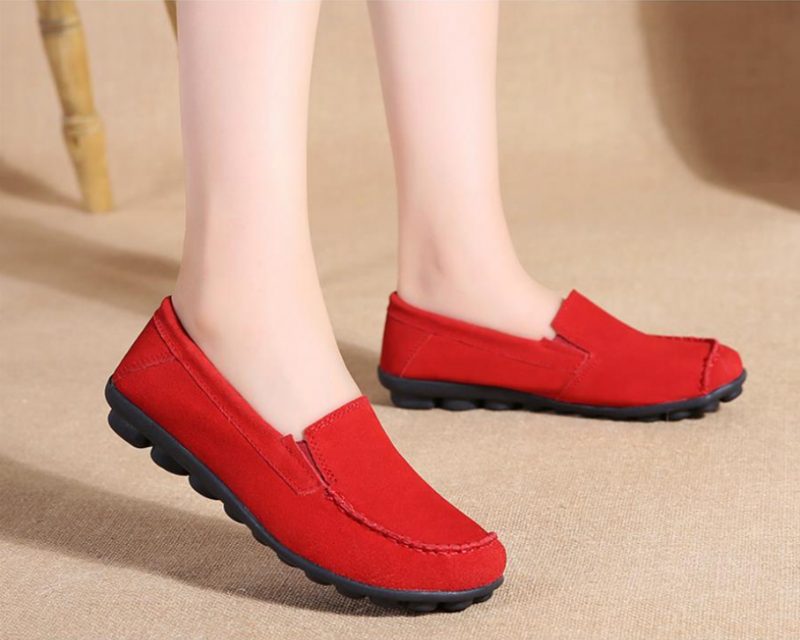 Luksus Dame Loafer Sorte Sko - Sort