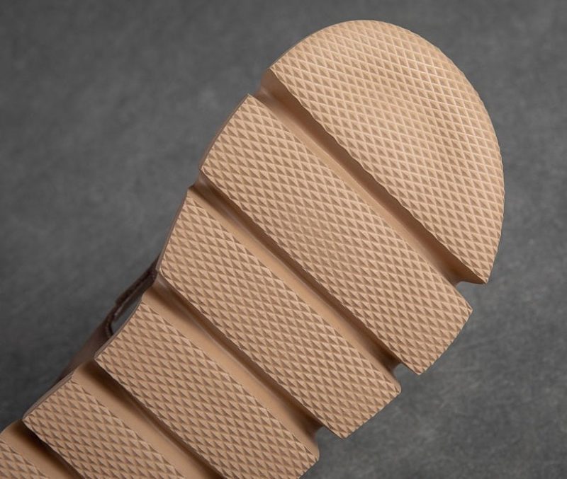 Luky Platform Sandal Til Kvinder - Beige