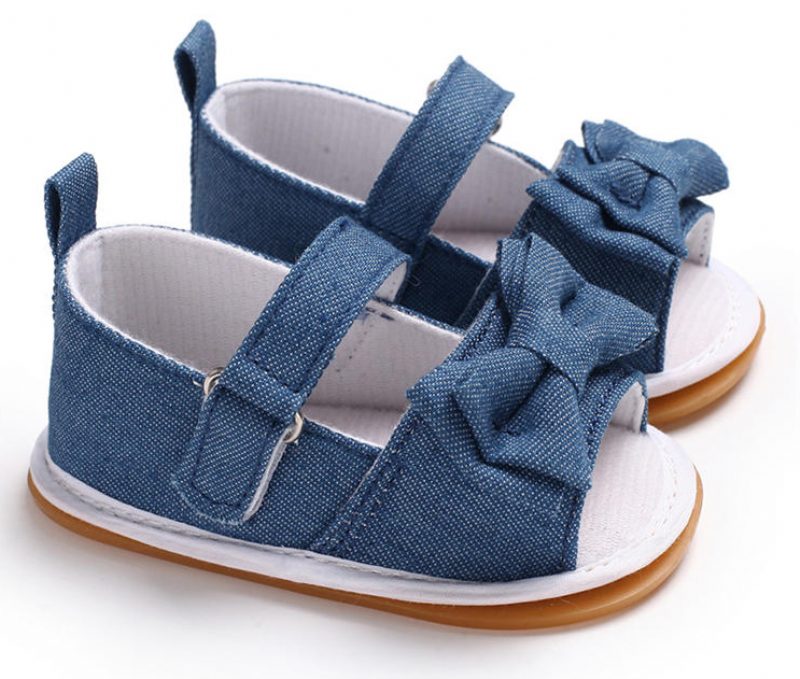 Lulu Babypigers Afslappede Sandal - Marineblå