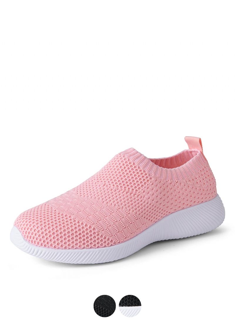 Luna Letvægts Åndbar Mesh Slip-on Sneaker Til Kvinder