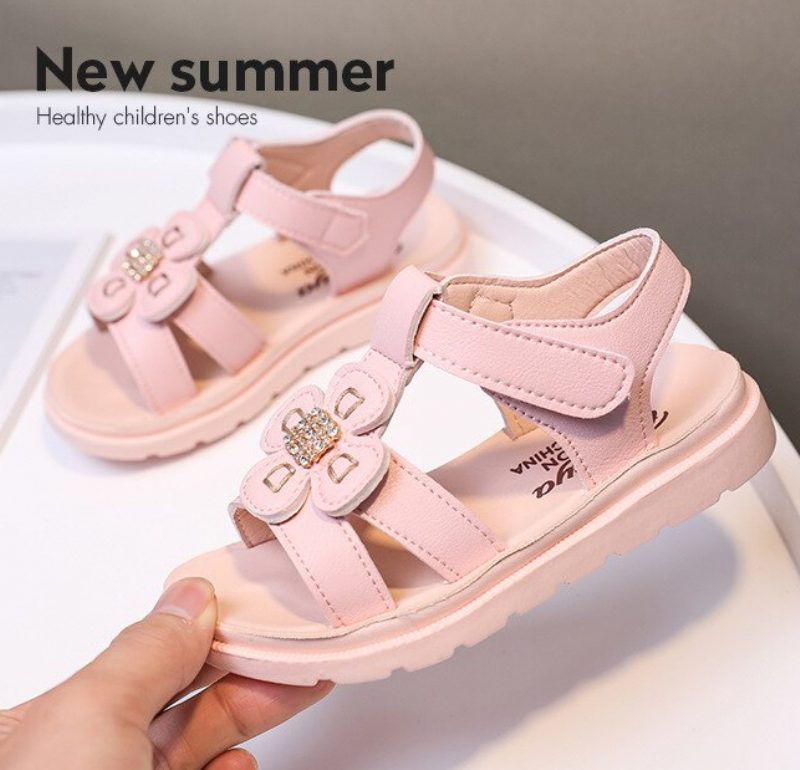 Luz Piges Afslappede Sandal - Pink