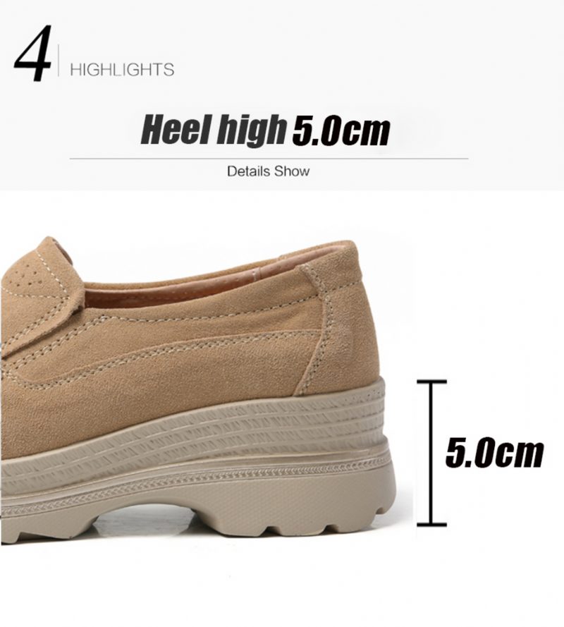 M10 V1 Platformsko Til Kvinder - Beige