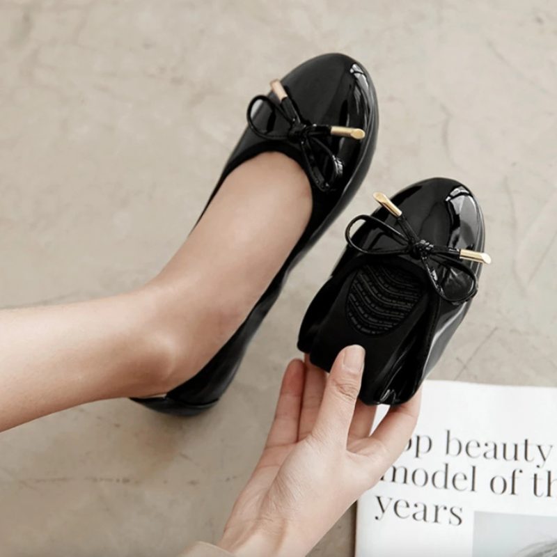 Macarena Flats Damesko - Sort