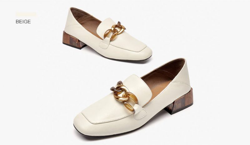 Madam Dame Loafer Sko - Beige